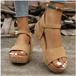 Lively® Beige / 36 La sandale orthopédique pour femme | Verve-France™